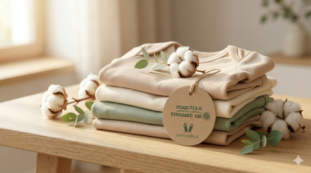 Dlaczego ubranka z certyfikatem Oeko-Tex są bezpieczniejsze dla noworodka?
