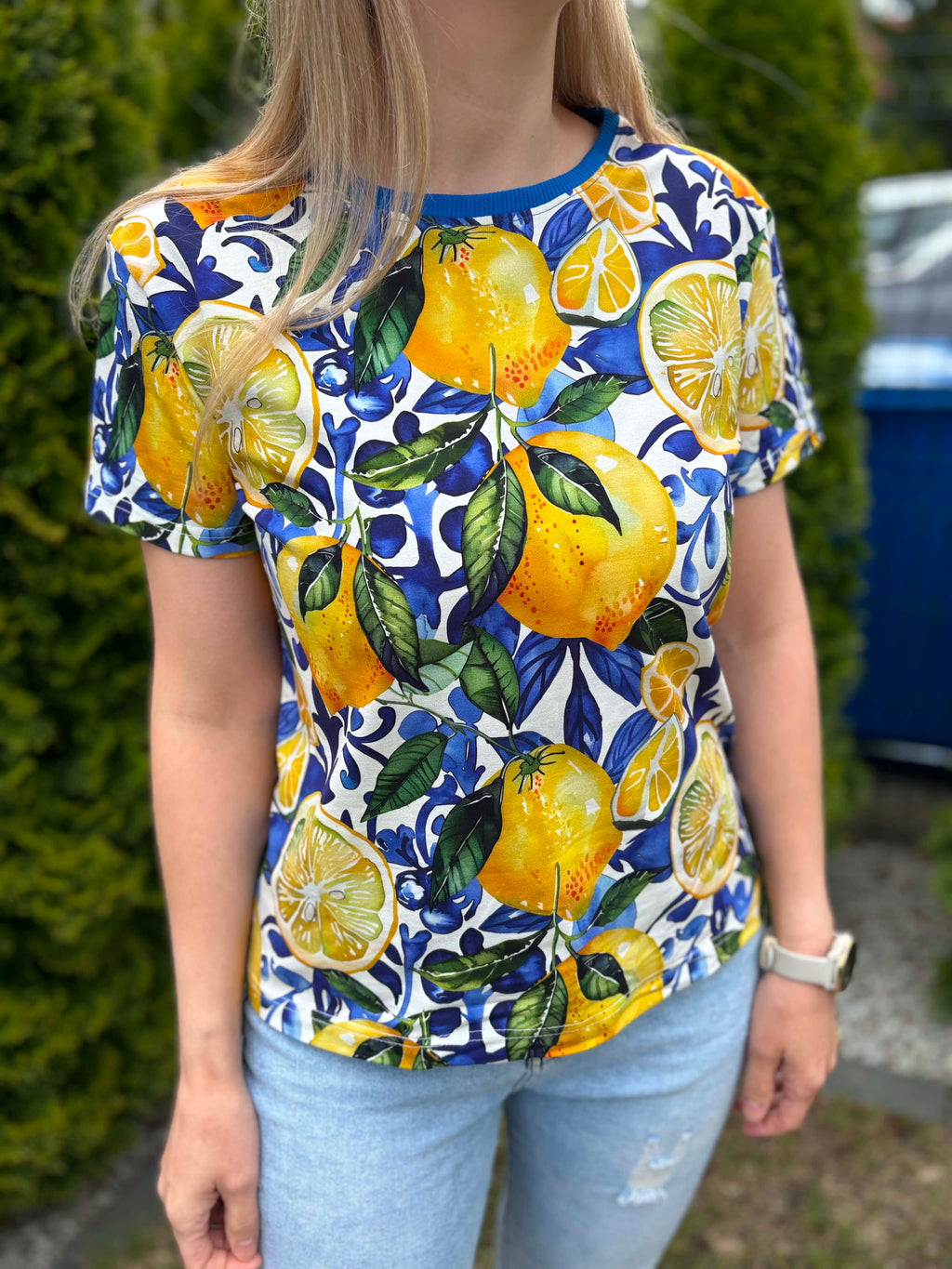 T-shirt w cytrynki