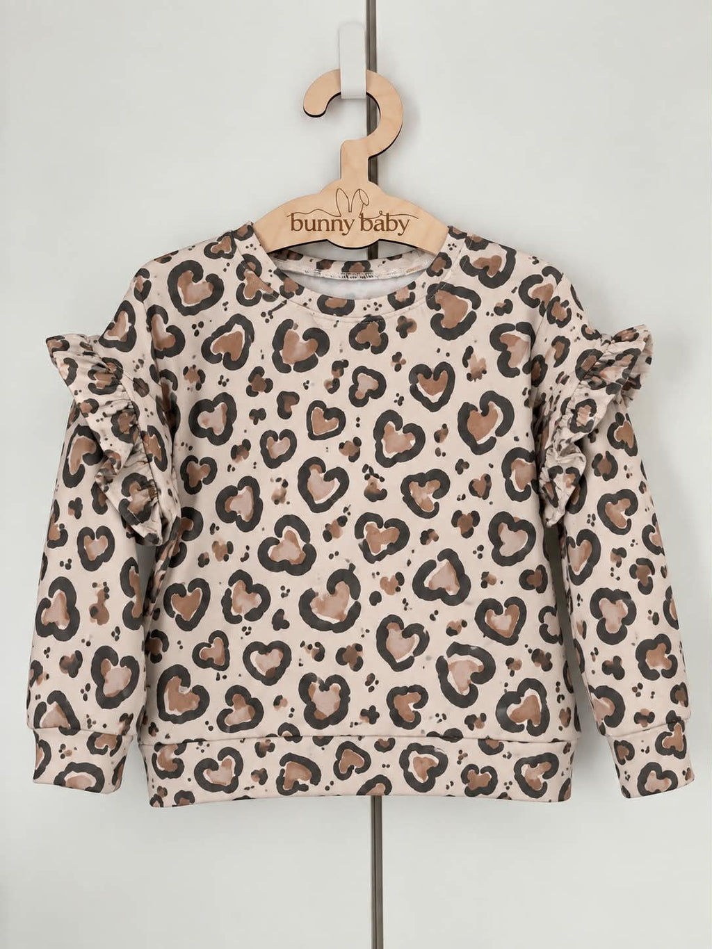 Bluza oversize z falbanką