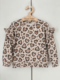 Bluza oversize z falbanką