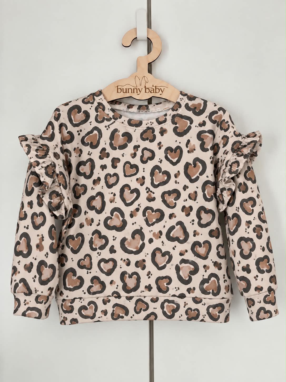 Bluza oversize z falbanką