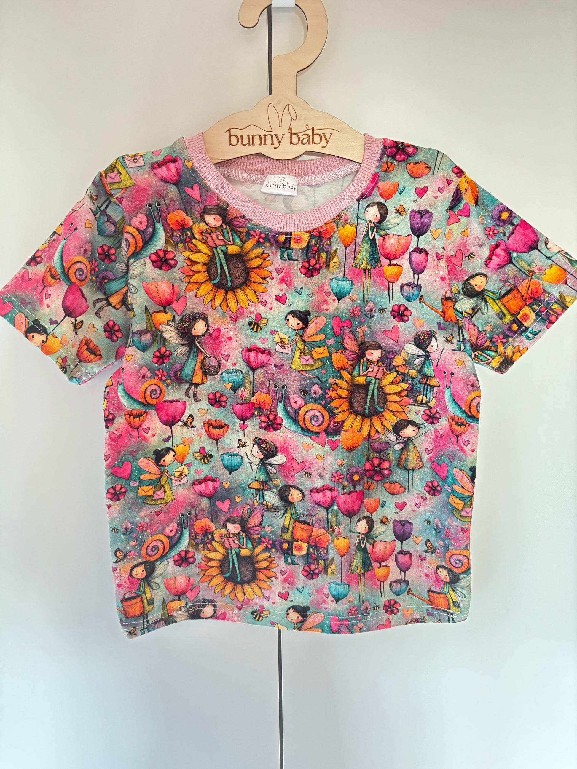 T-shirt różowe wróżki