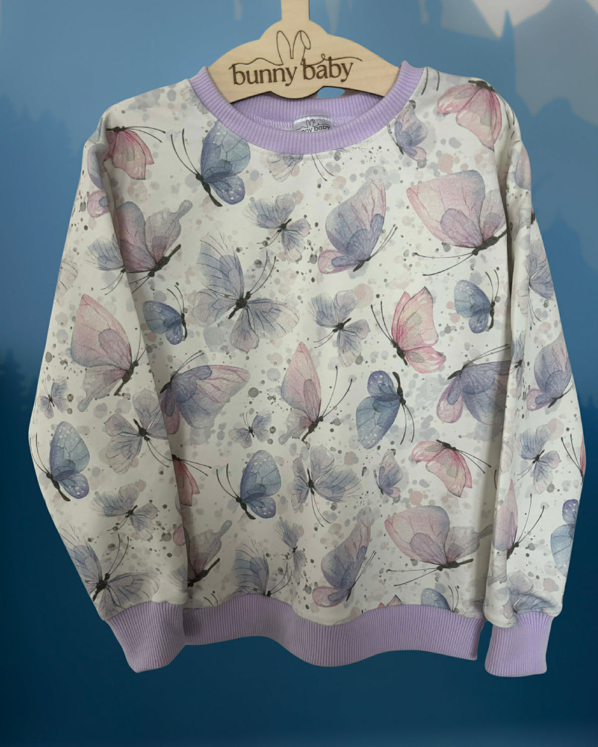 Bluza w motylki