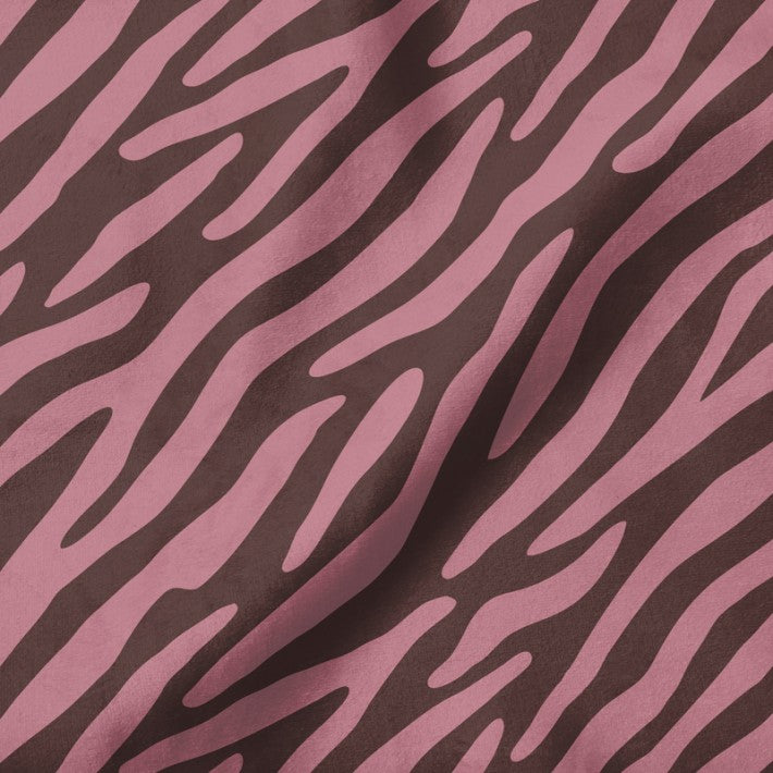 Damska dopasowana bluzka longsleeve Lena na długi rękaw zebra