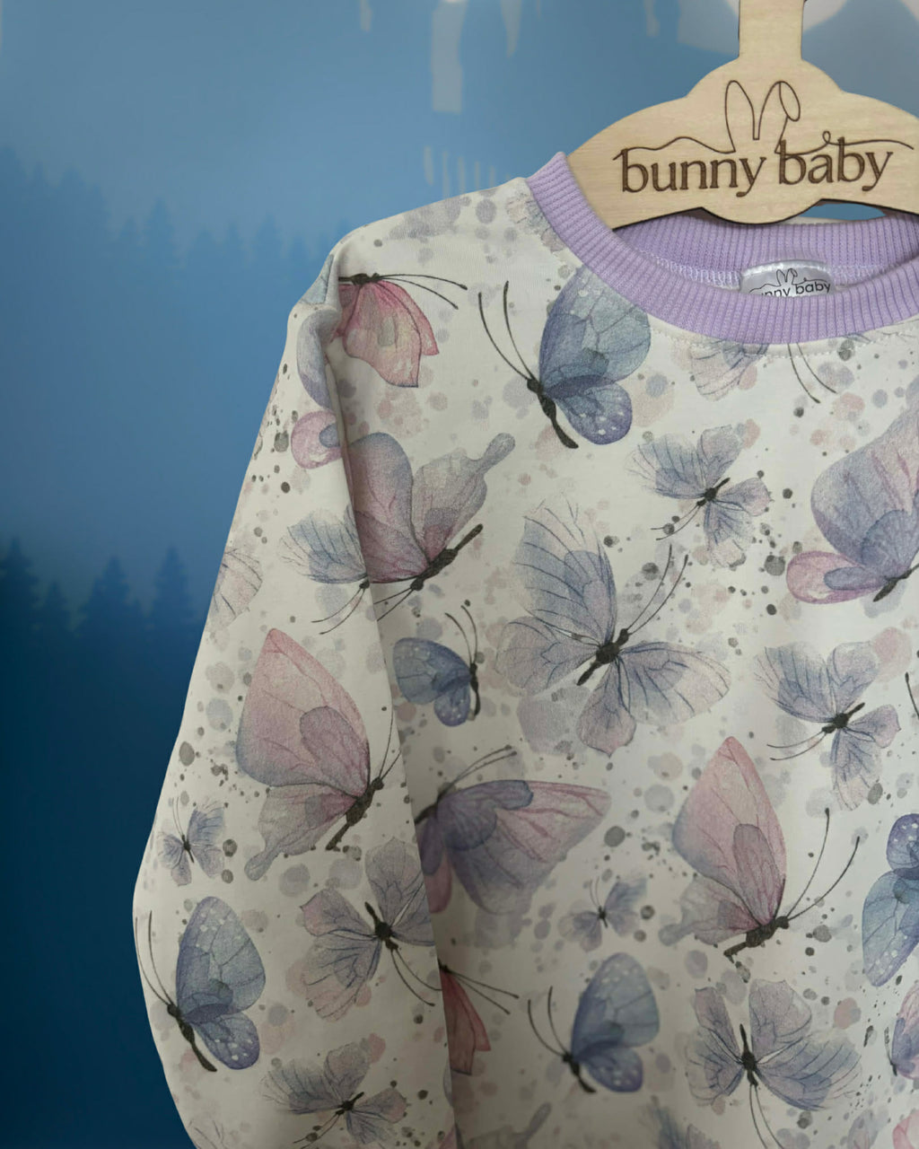 Bluza w motylki