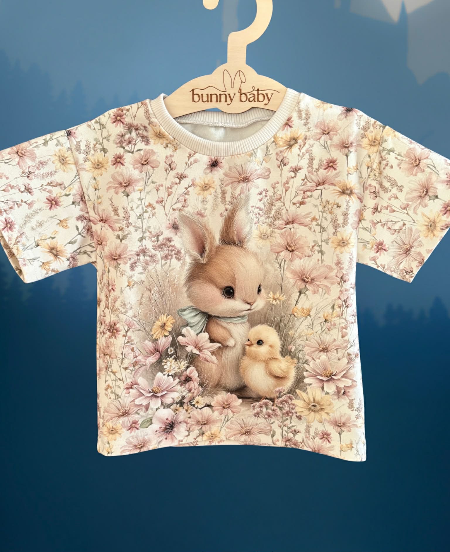 T-shirt króliczek z kurczaczkiem