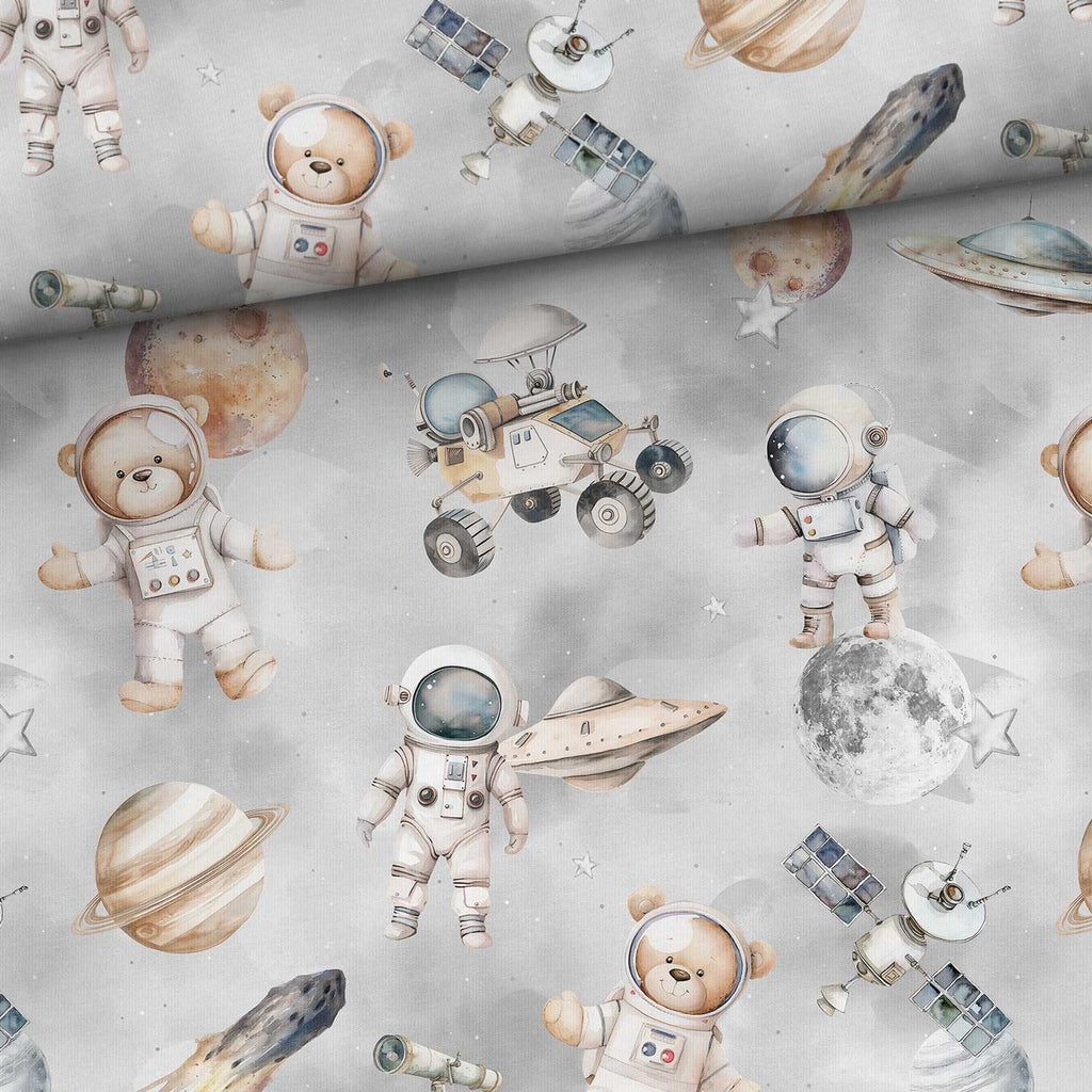Bluza z kapturem astronauci