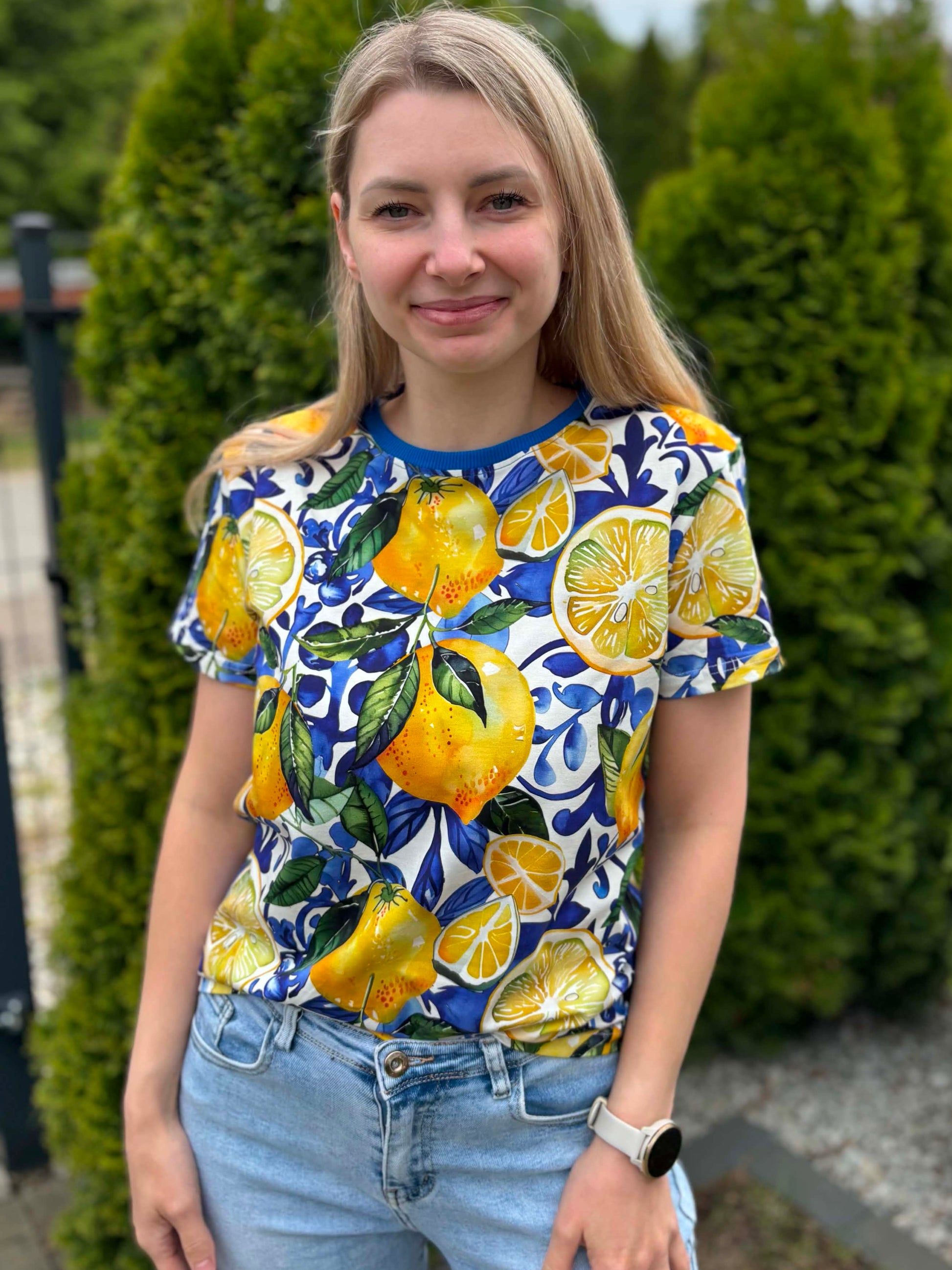 T-shirt w cytrynki