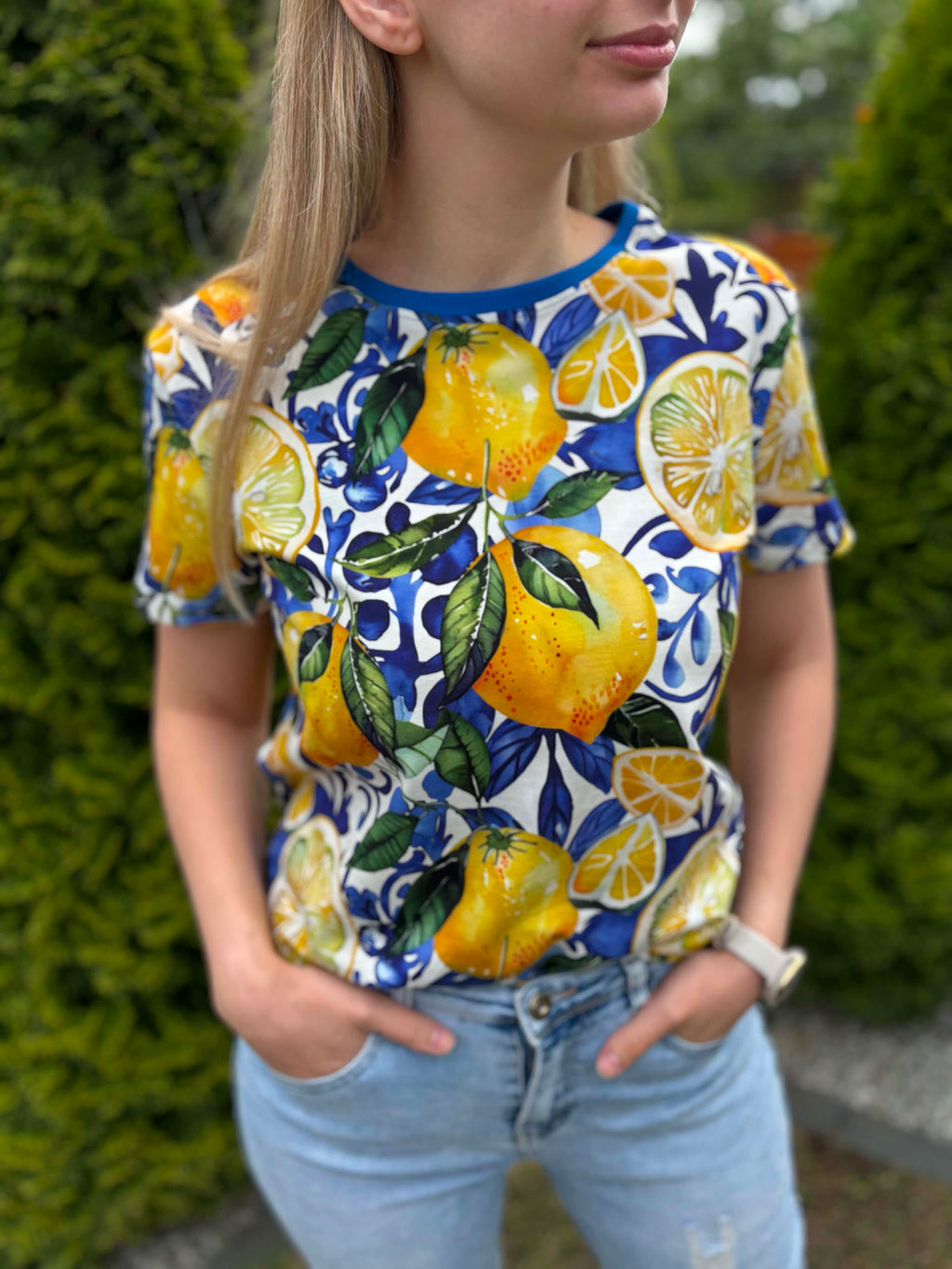 T-shirt w cytrynki