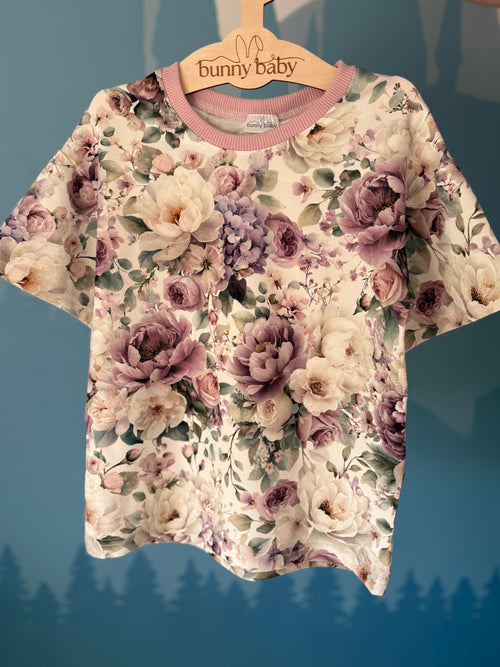 3-pak t-shirtów oversize dla dziewczynki