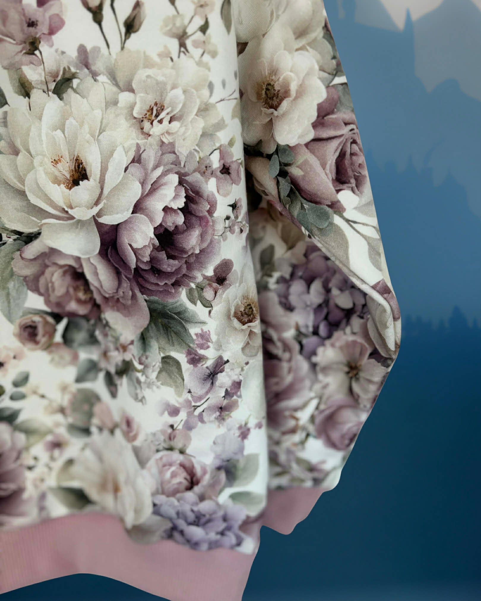 Liliowa bluza newbie