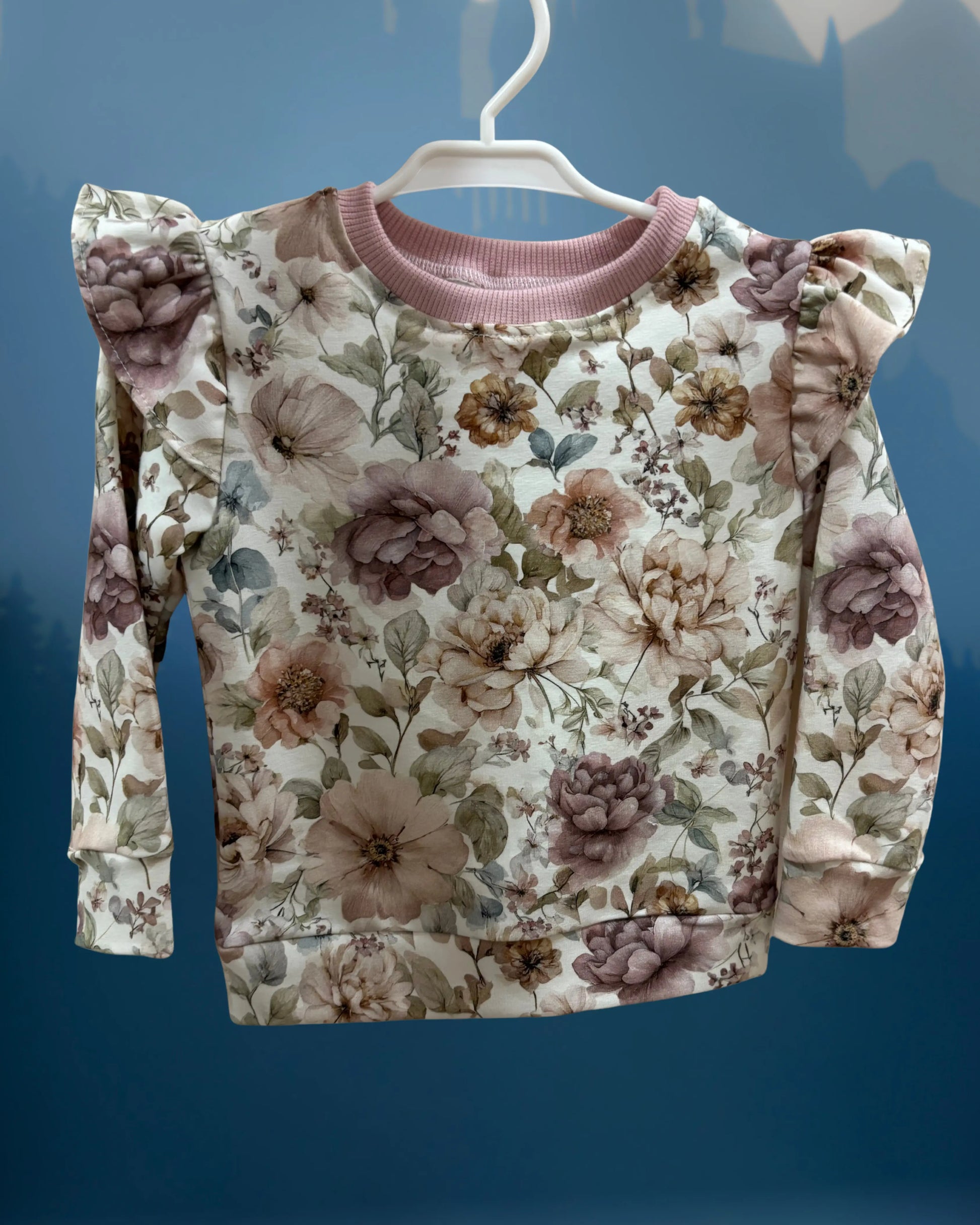 Bluza z falbankami kwitnący ogród - Bunny Baby