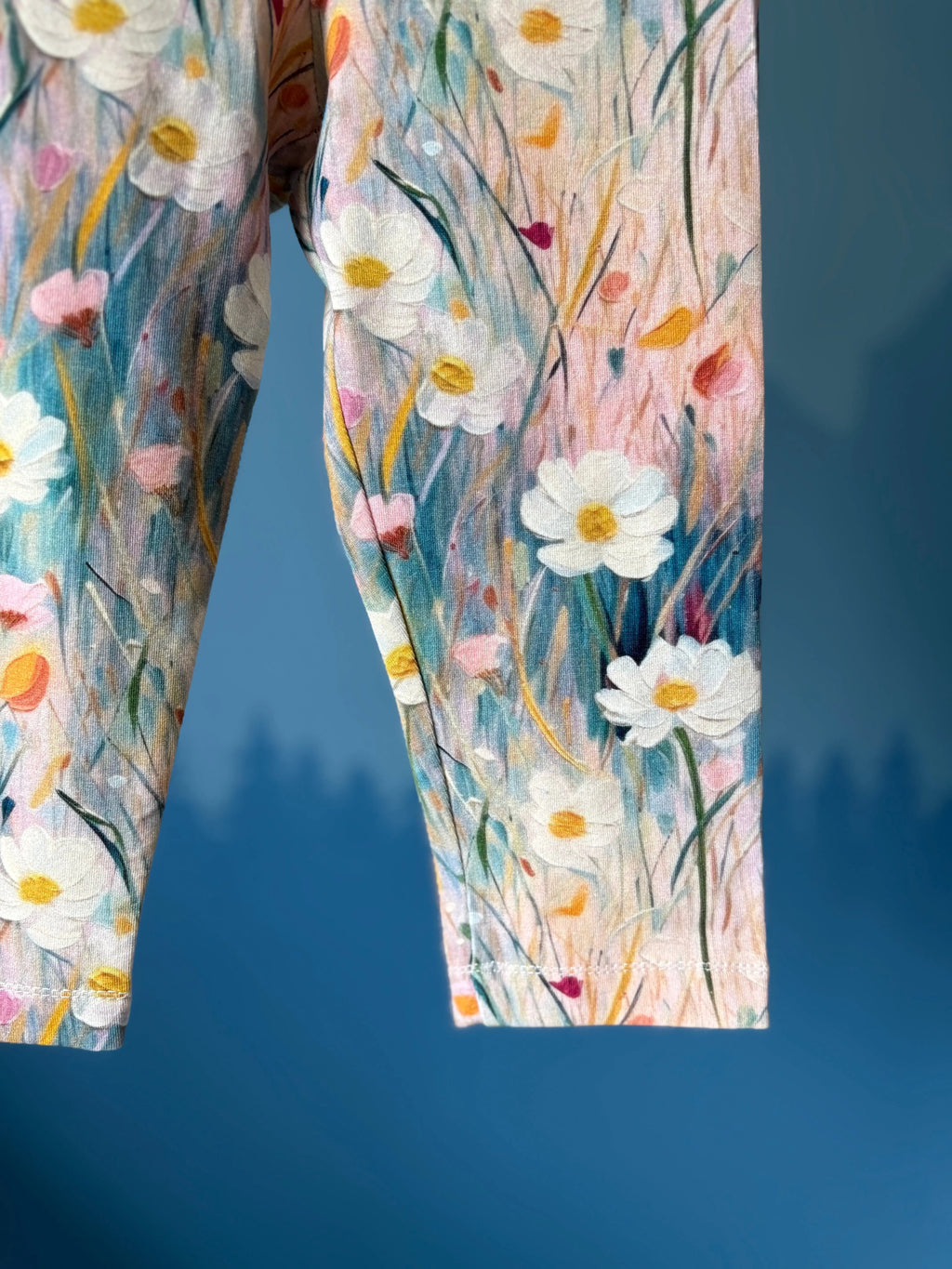 Kwieciste legginsy w odcieniach różu - Bunny Baby