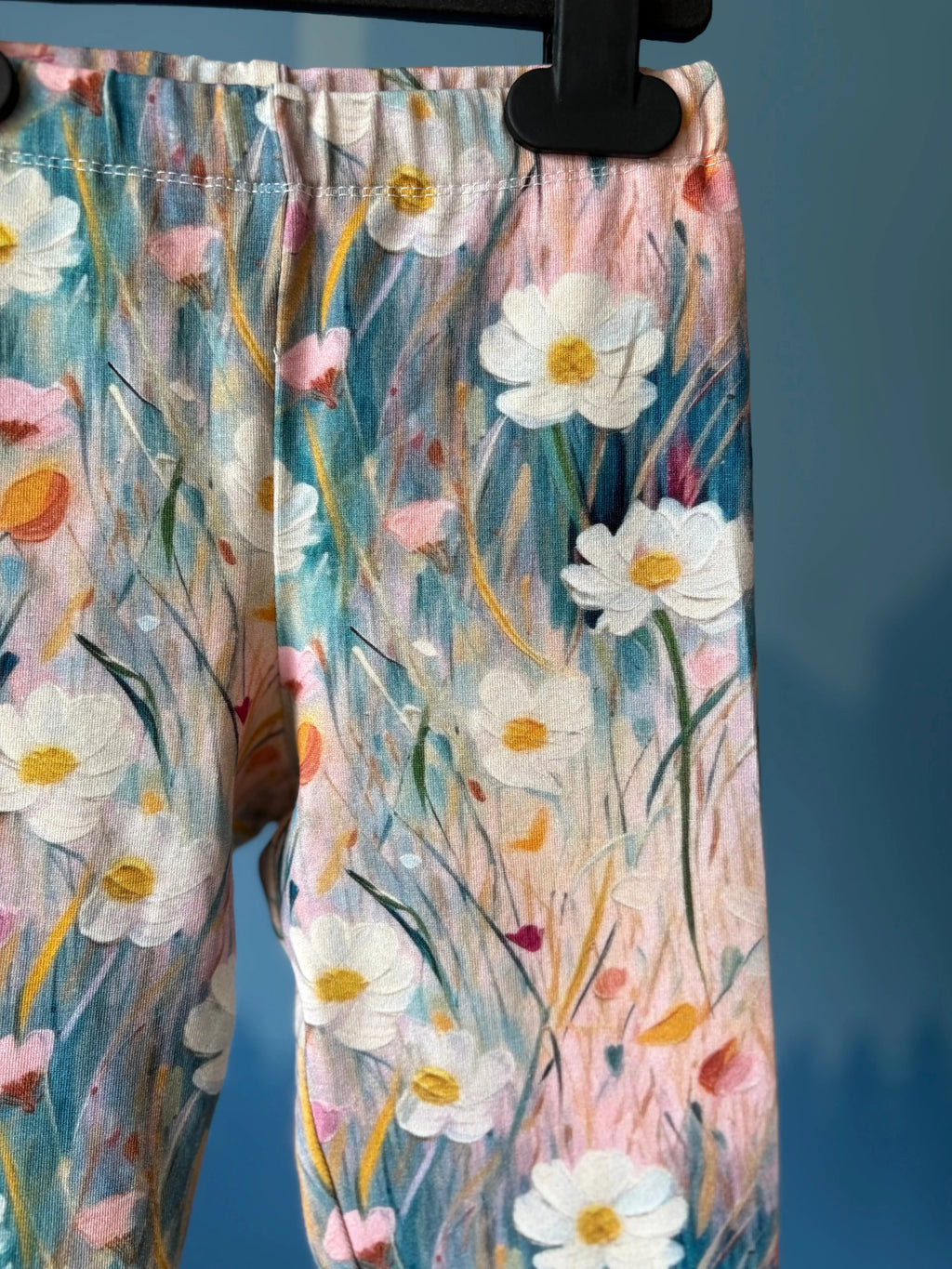 Kwieciste legginsy w odcieniach różu - Bunny Baby