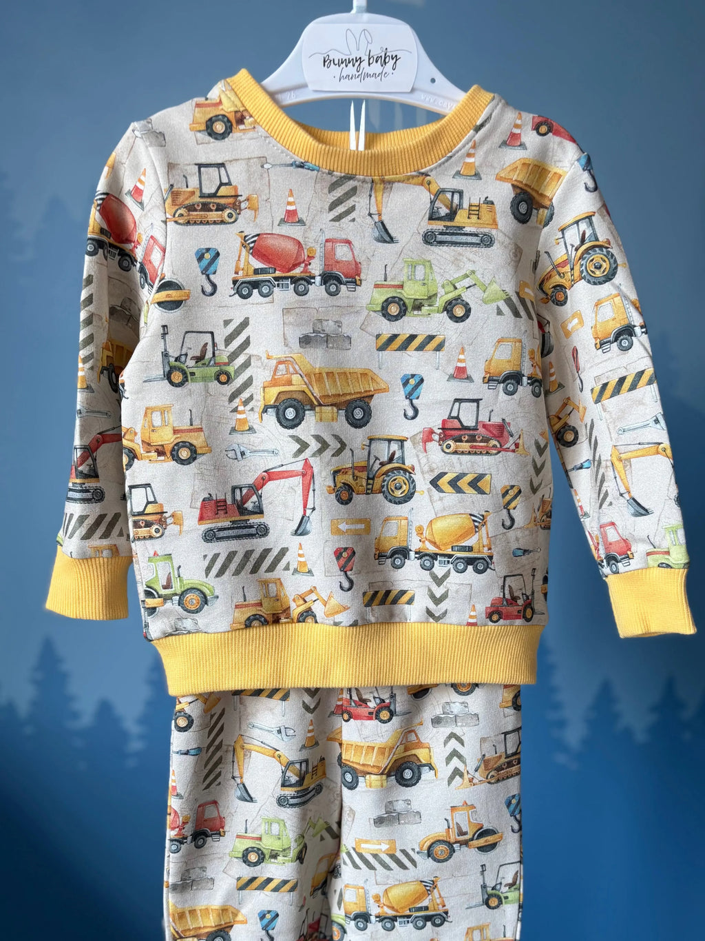 Komplet dresowy "Koparki" - Bunny Baby