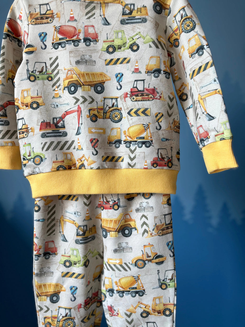 Komplet dresowy "Koparki" - Bunny Baby