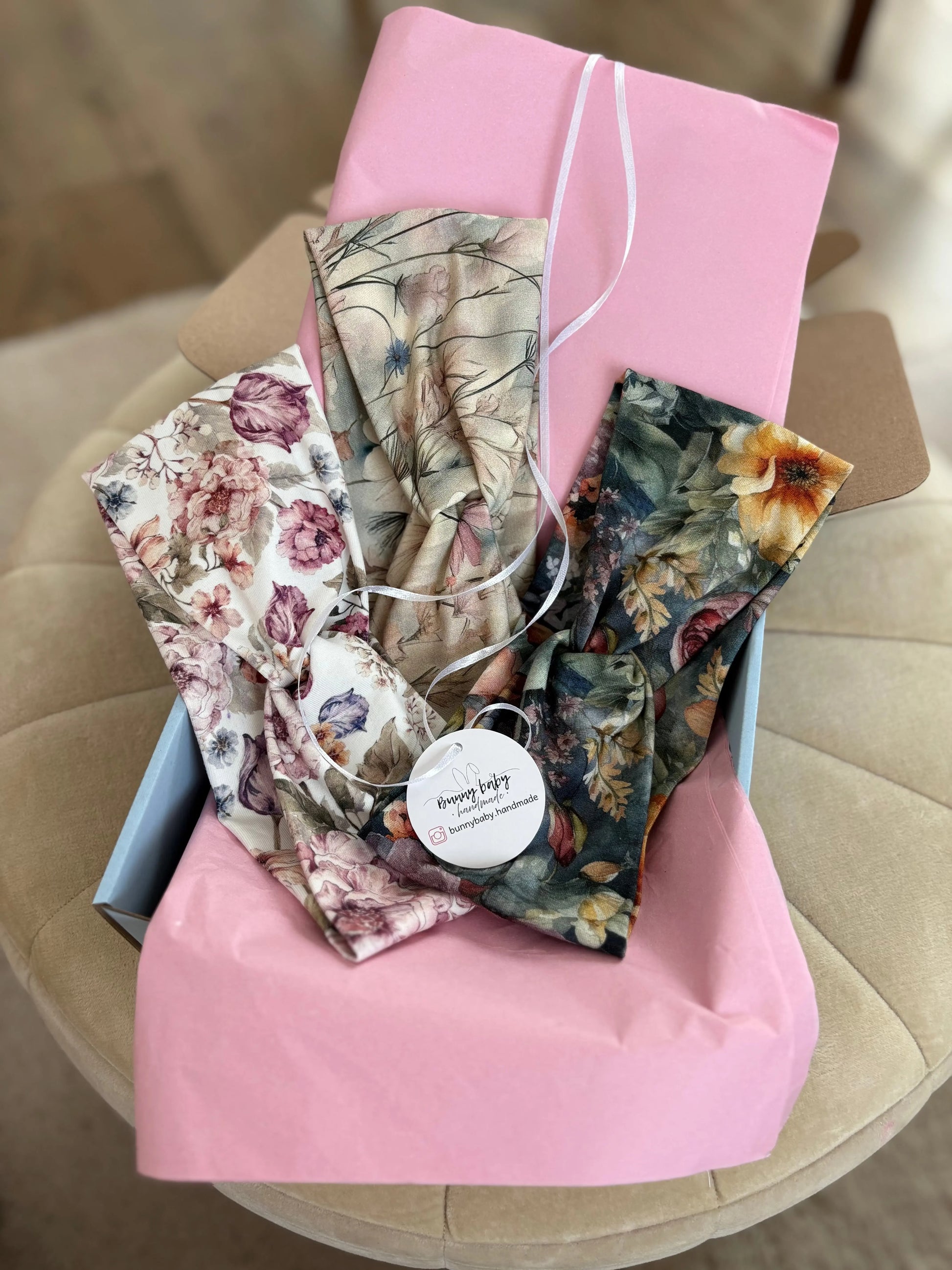 Zestaw opasek na głowę - Bunny Baby