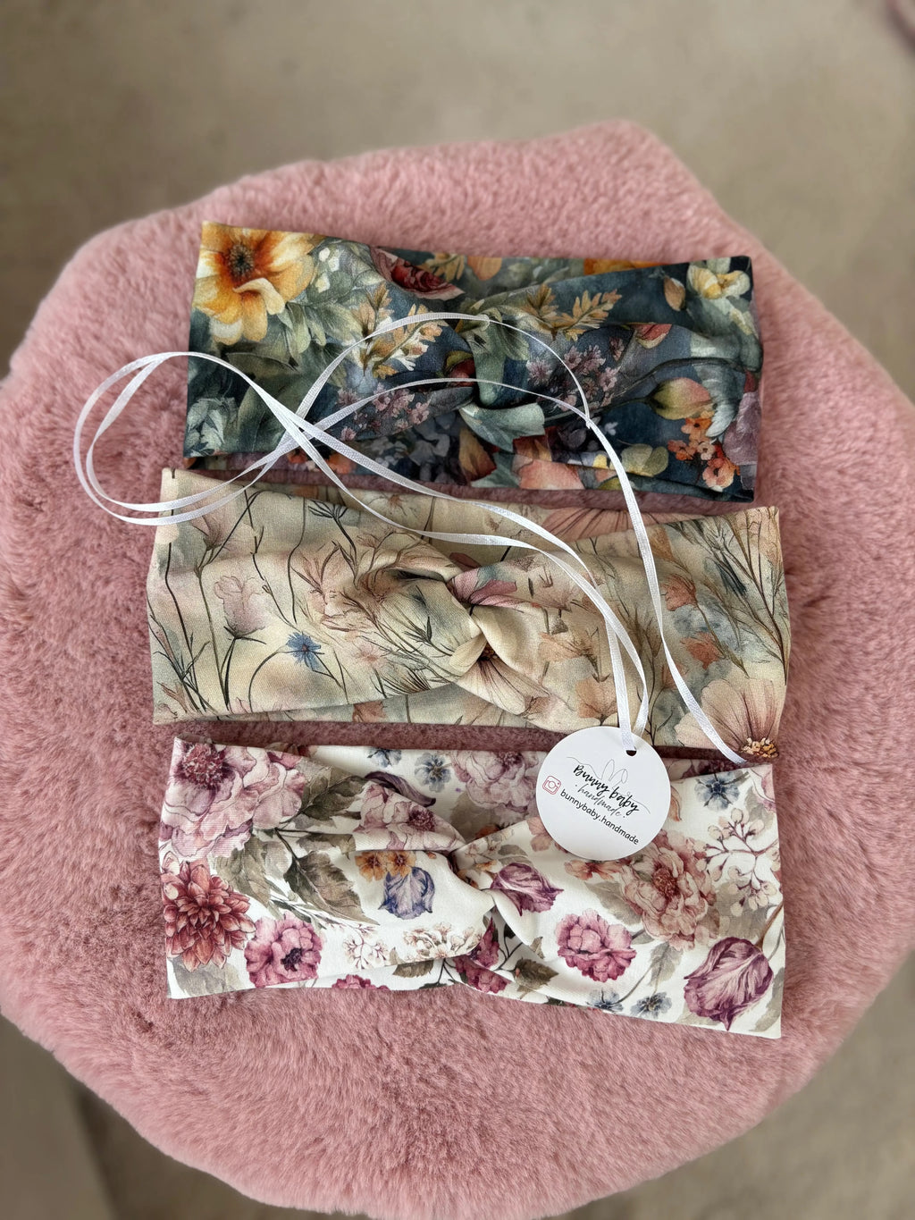 Zestaw opasek na głowę - Bunny Baby