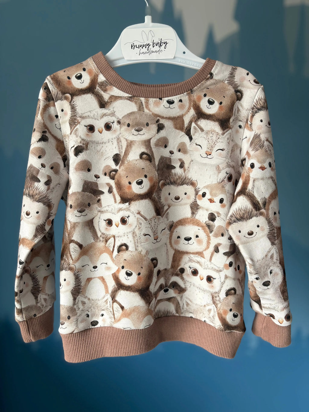 Bluza w jesienne zwierzątka - Bunny Baby