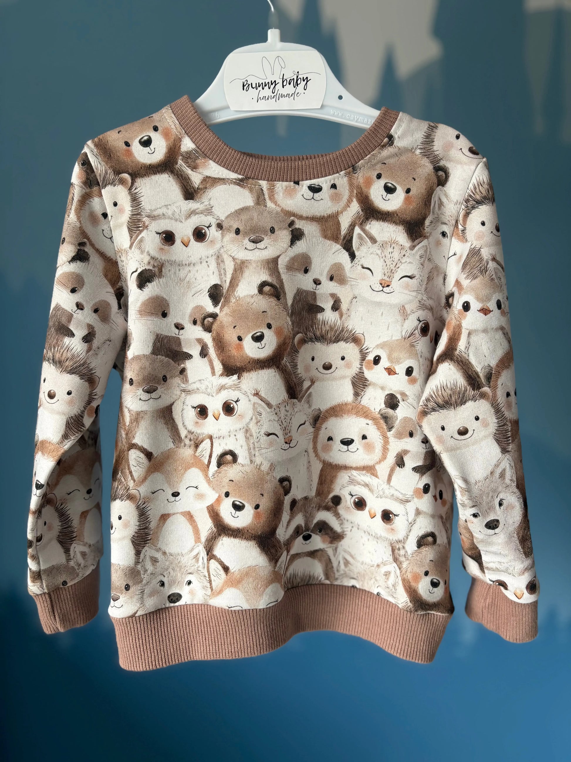 Bluza w jesienne zwierzątka - Bunny Baby