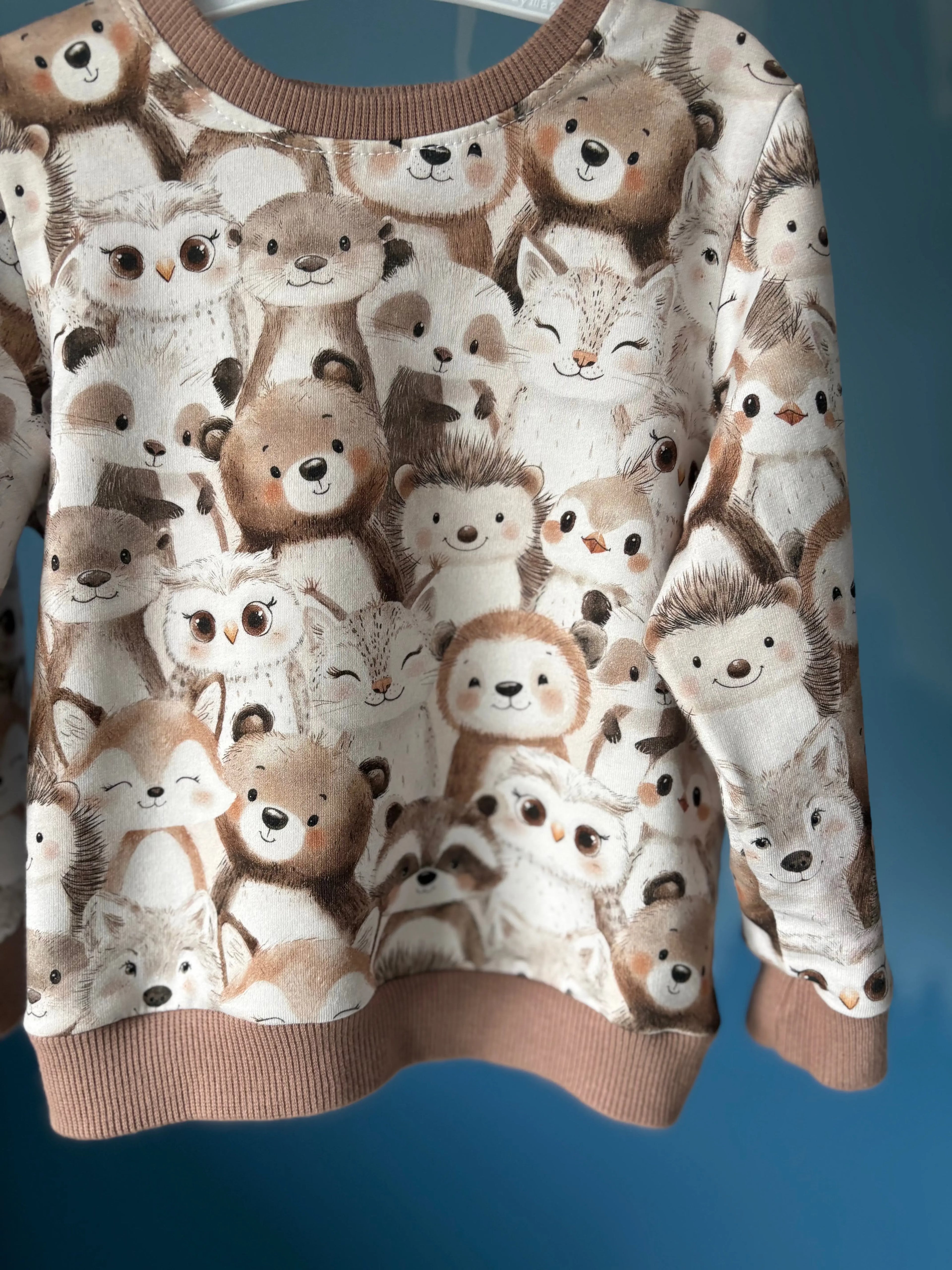 Bluza w jesienne zwierzątka - Bunny Baby