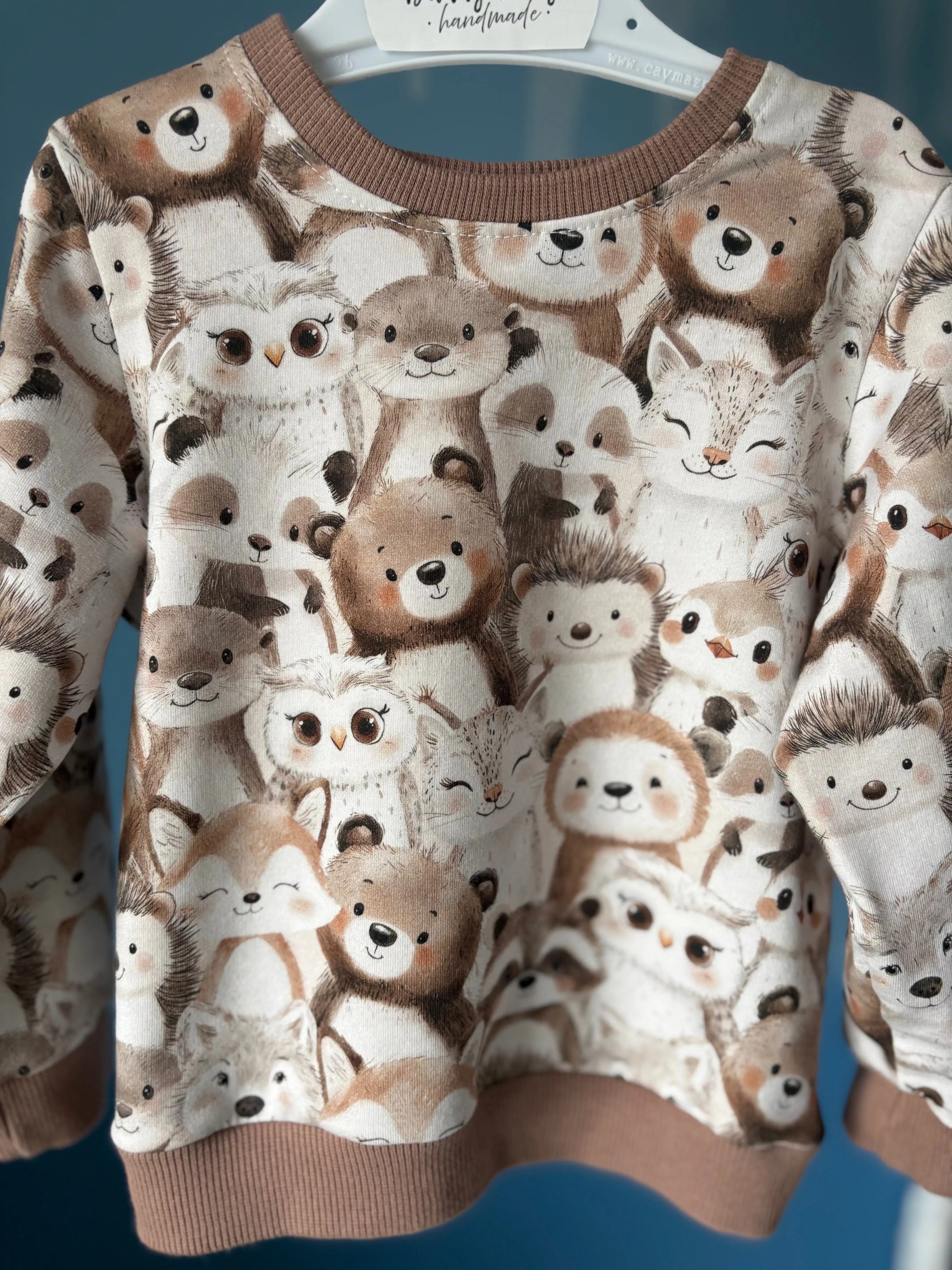 Bluza w jesienne zwierzątka - Bunny Baby