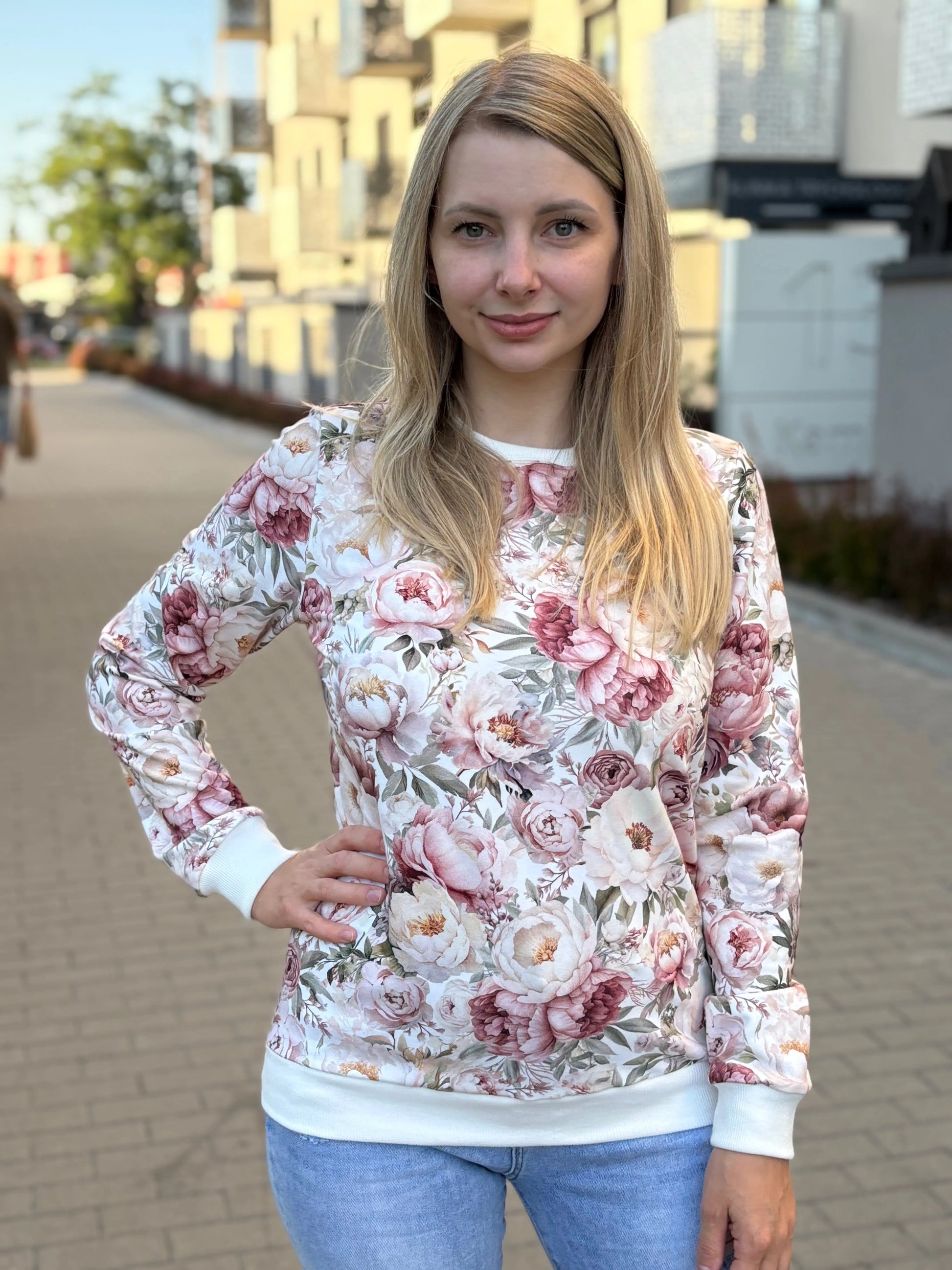 Bluza symfonia piwonii - Bunny Baby