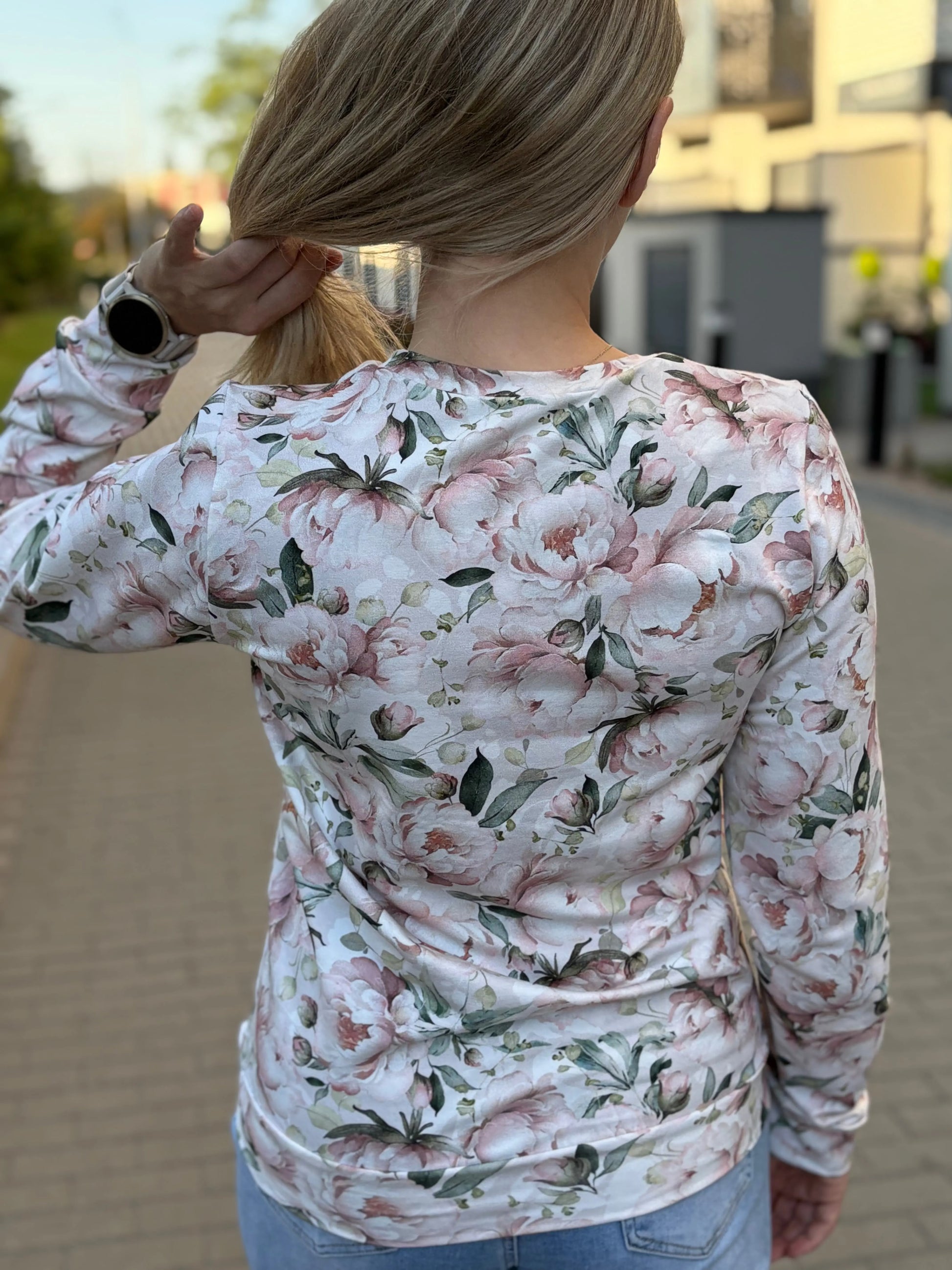 Bluza w peonie - Bunny Baby